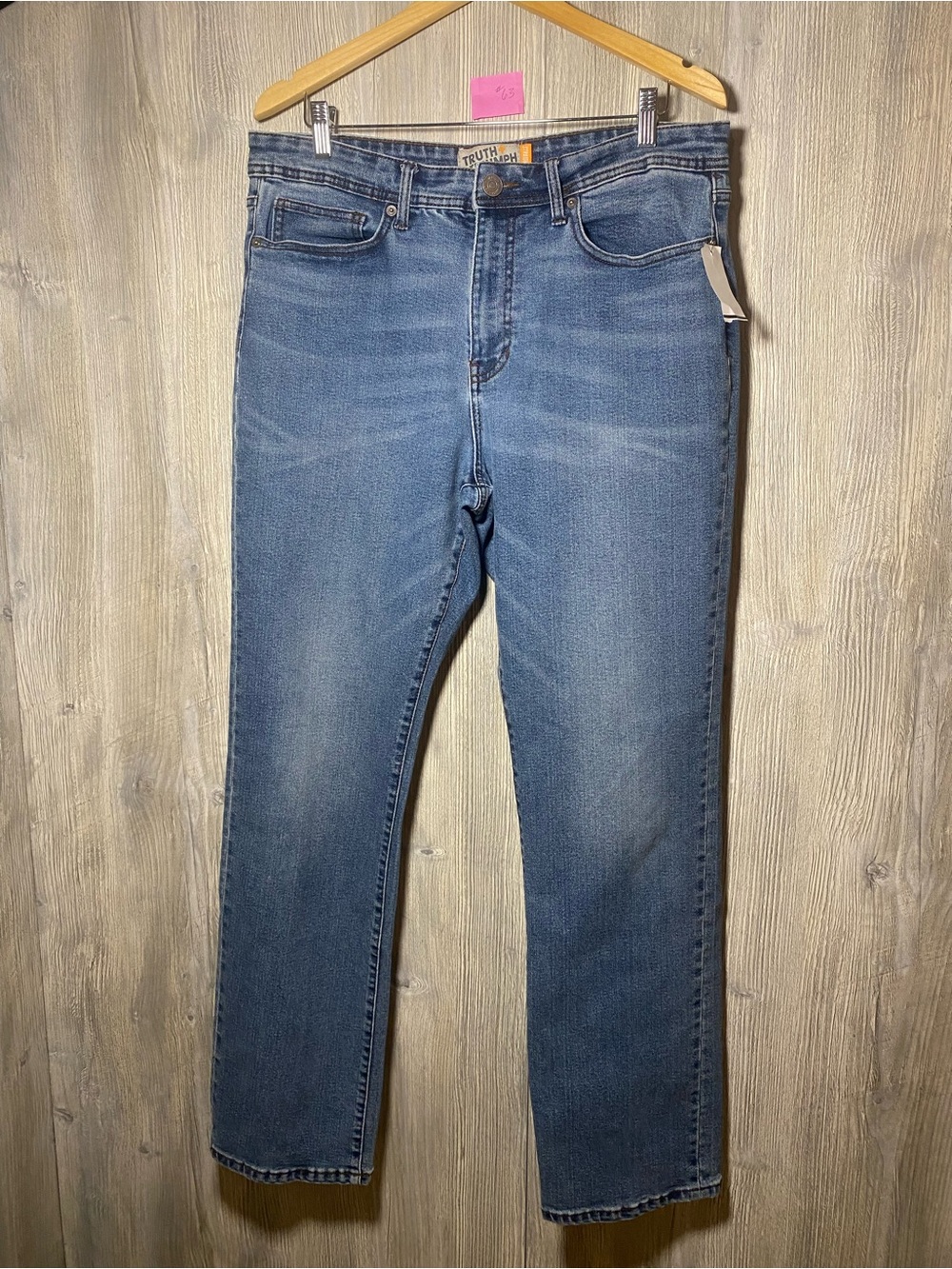 Men's Truth + Triumph Straight Fit 5-Pocket
Stretch Denim Jeans, Size: 34X34